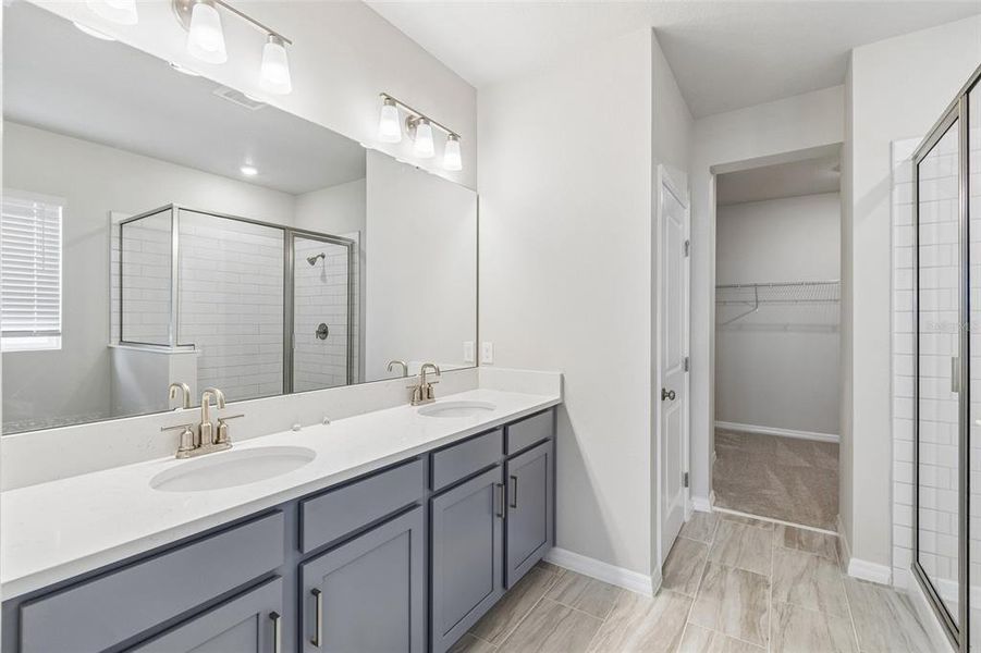 Furnished interior view inside a new home in Palmeras at Crossprairie – The Magnolia Collection, St. Cloud (Image 6).