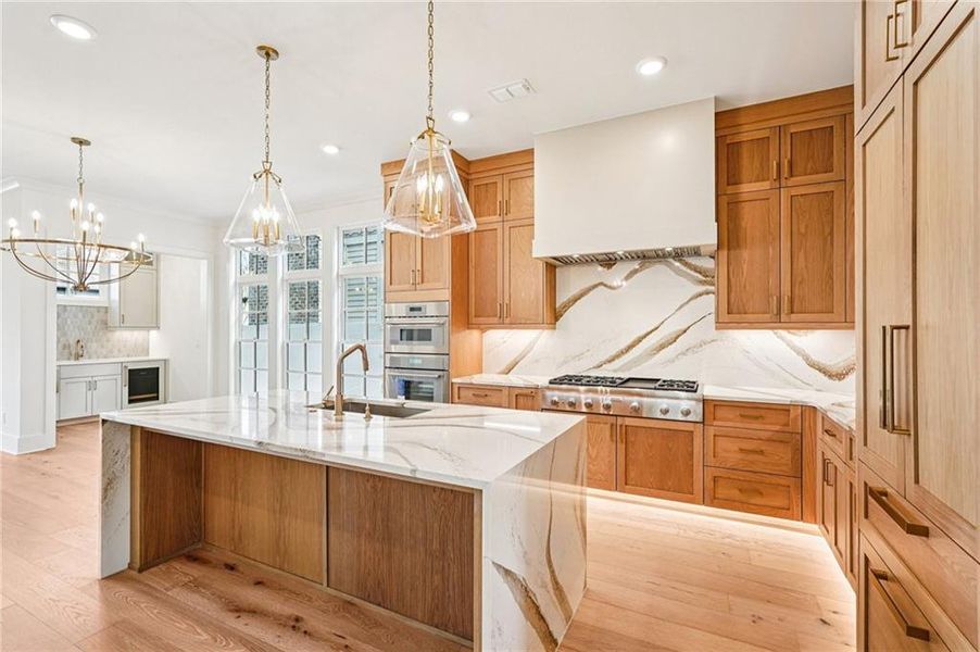 Furnished interior view inside a new home in Park Walke, Alpharetta (Image 17).