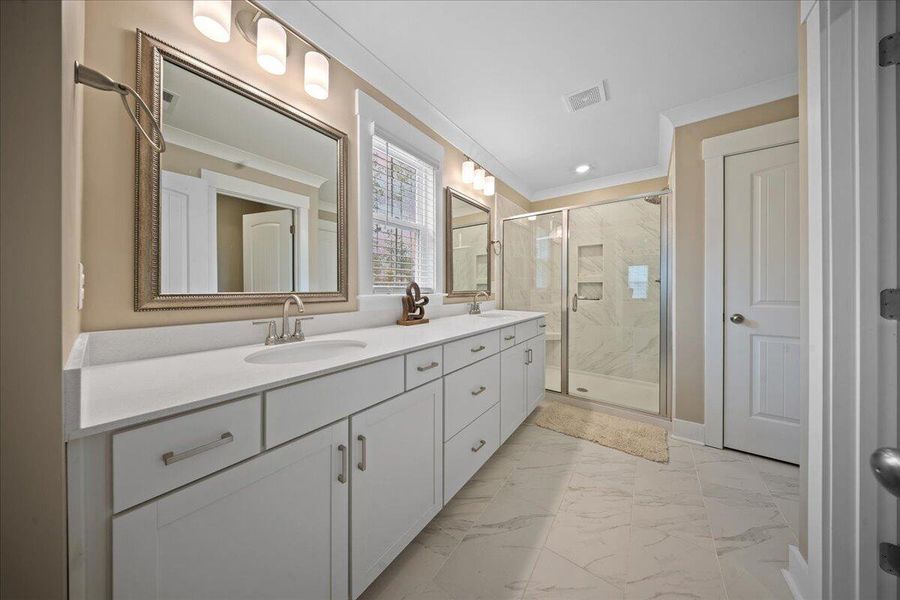 Furnished interior view inside a new home in , Summerville (Image 26).