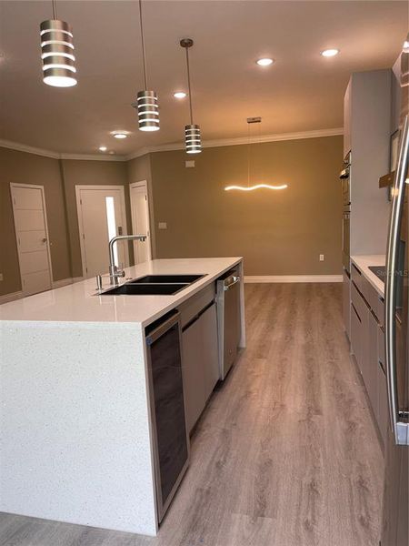 Furnished interior view inside a new home in , Davenport (Image 9).