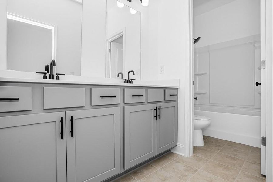 Furnished interior view inside a new home in Stratford Hills, Ball Ground (Image 8).