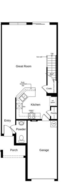 2D floor plan layout of this home in Reserve at Forest Lake Townhomes, Lake Wales, FL (Image 4). 2D floor plan layout of this home in Reserve at Forest Lake Townhomes, Lake Wales, FL (Image 4).