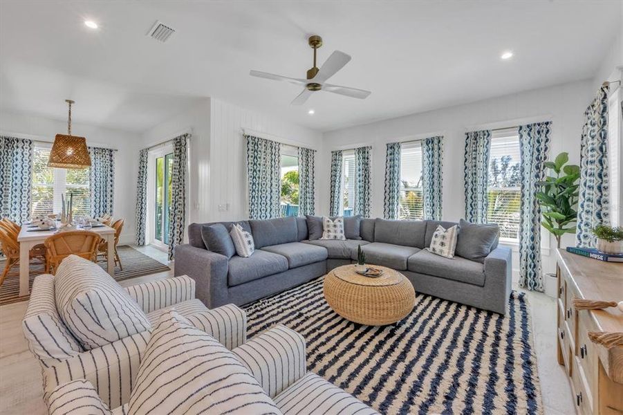 Furnished interior view inside a new home in , Anna Maria (Image 14).