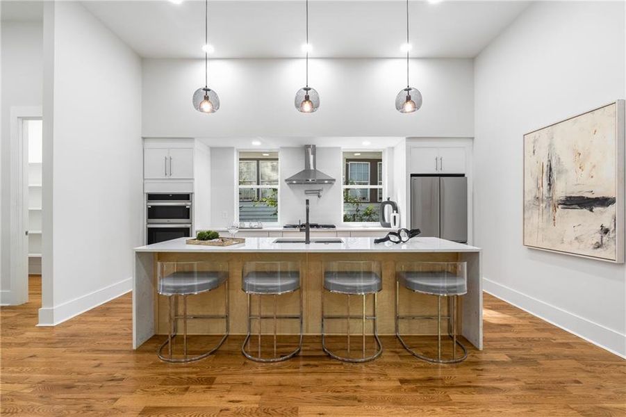 Furnished interior view inside a new home in , Atlanta (Image 11). Furnished interior view inside a new home in , Atlanta (Image 11).