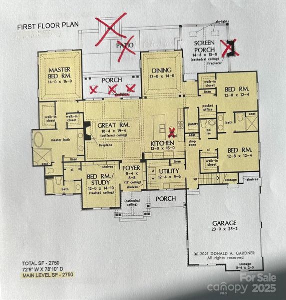 2D floor plan layout of this home in , Salisbury, NC (Image 1). 2D floor plan layout of this home in , Salisbury, NC (Image 1).