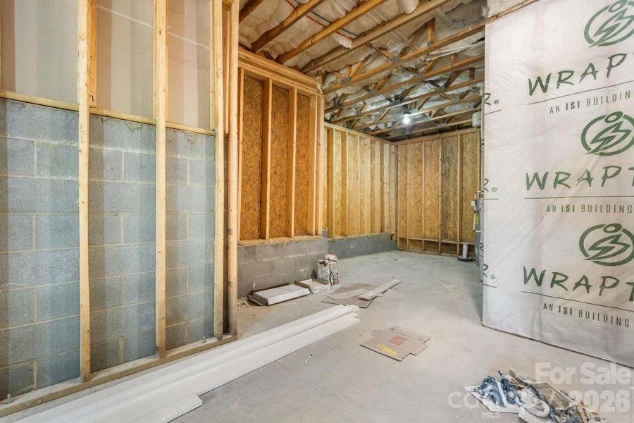 In-progress construction of a new home in , Taylorsville, NC (Image 35).