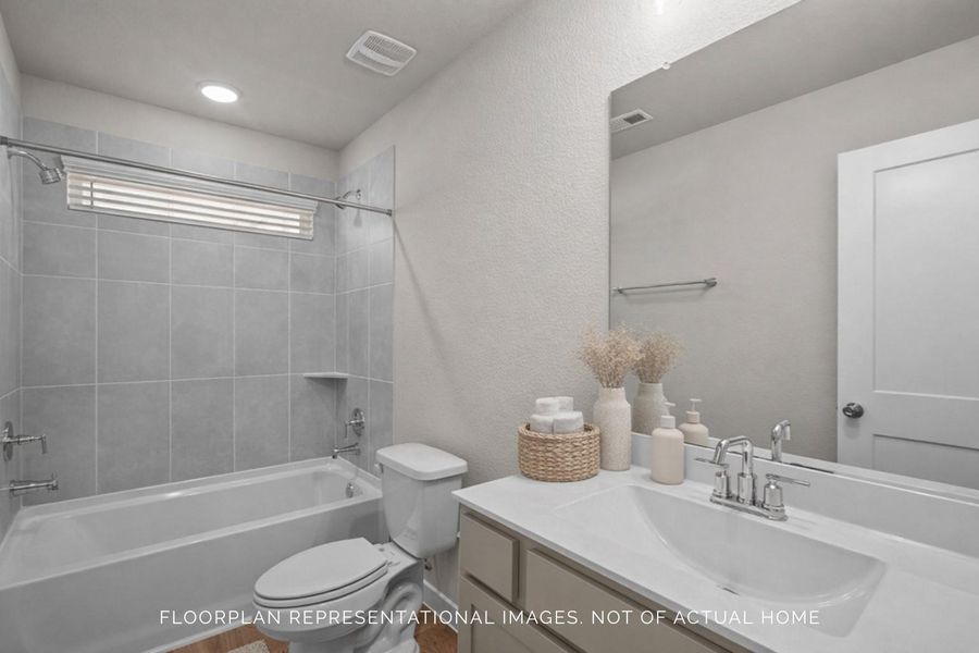 Furnished interior view inside a new home in Moran Ranch, Willis (Image 7). Furnished interior view inside a new home in Moran Ranch, Willis (Image 7).