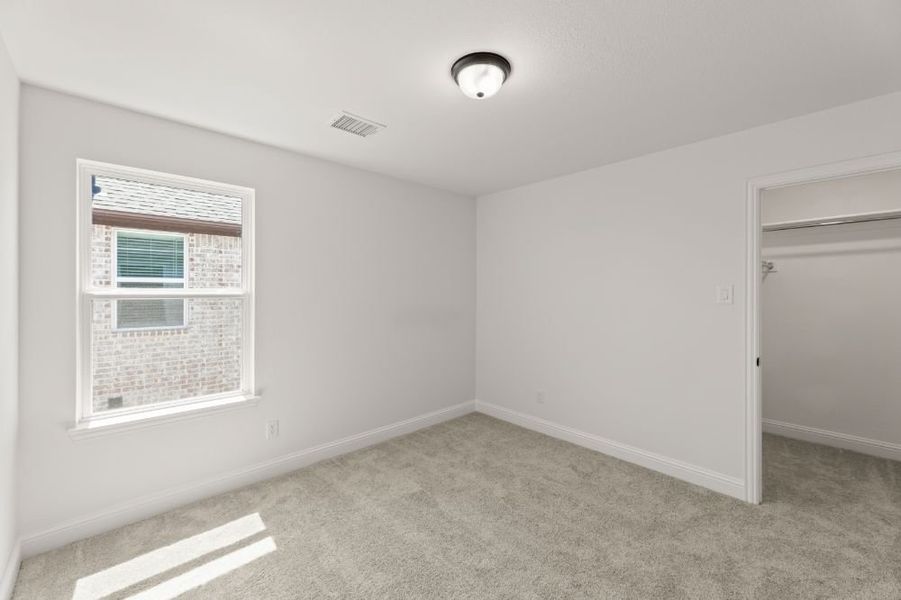 Representative unfurnished interior of a home built from the San Marcos by UnionMain Homes in Elevon, Lavon (Image 18). Representative unfurnished interior of a home built from the San Marcos by UnionMain Homes in Elevon, Lavon (Image 18).