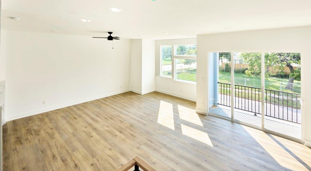 Spacious, unfurnished interior of a new home in , Houston (Image 17). Spacious, unfurnished interior of a new home in , Houston (Image 17).