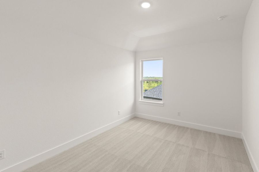 Spacious, unfurnished interior of a new home in Inspiration Collection at Union Park, Little Elm (Image 24). Spacious, unfurnished interior of a new home in Inspiration Collection at Union Park, Little Elm (Image 24).