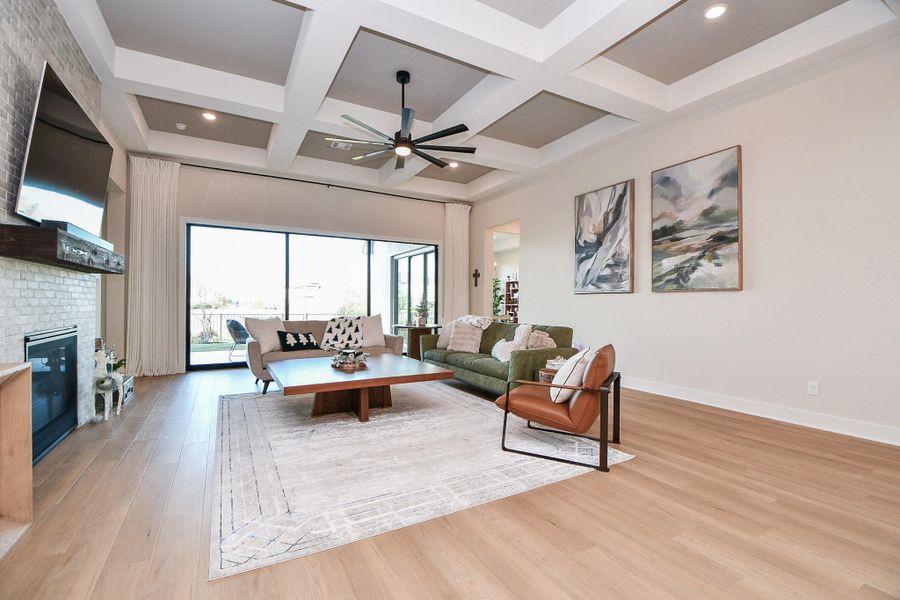 Furnished interior view inside a new home in , Cypress (Image 25). Furnished interior view inside a new home in , Cypress (Image 25).