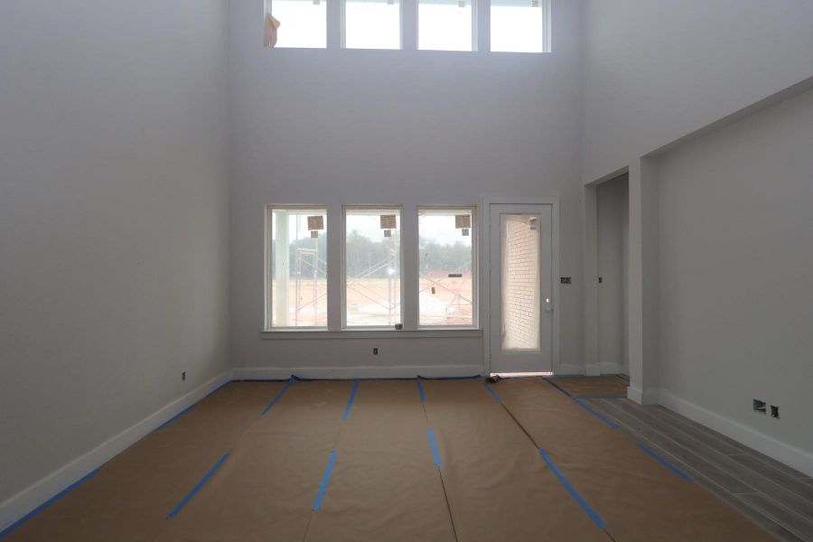In-progress construction of a new home in Clopton Farms, Montgomery, TX (Image 5).