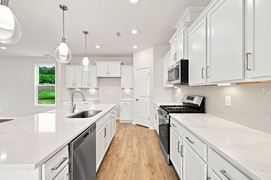 Furnished interior view inside a new home in Highgate, Clayton (Image 7).