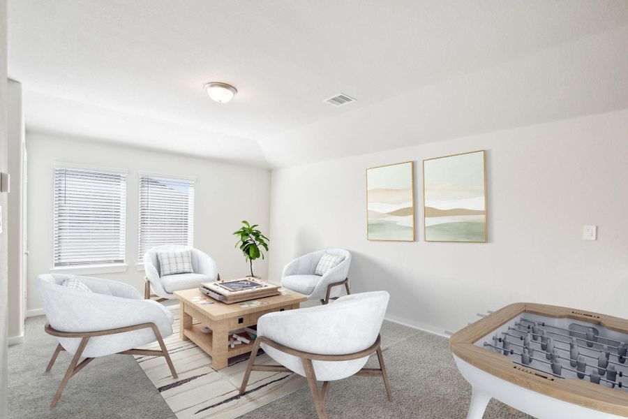 Photo is not of the actual home but is an inspirational photo of builder’s model home and may depict options, furnishings, and/or decorator features that are not included.