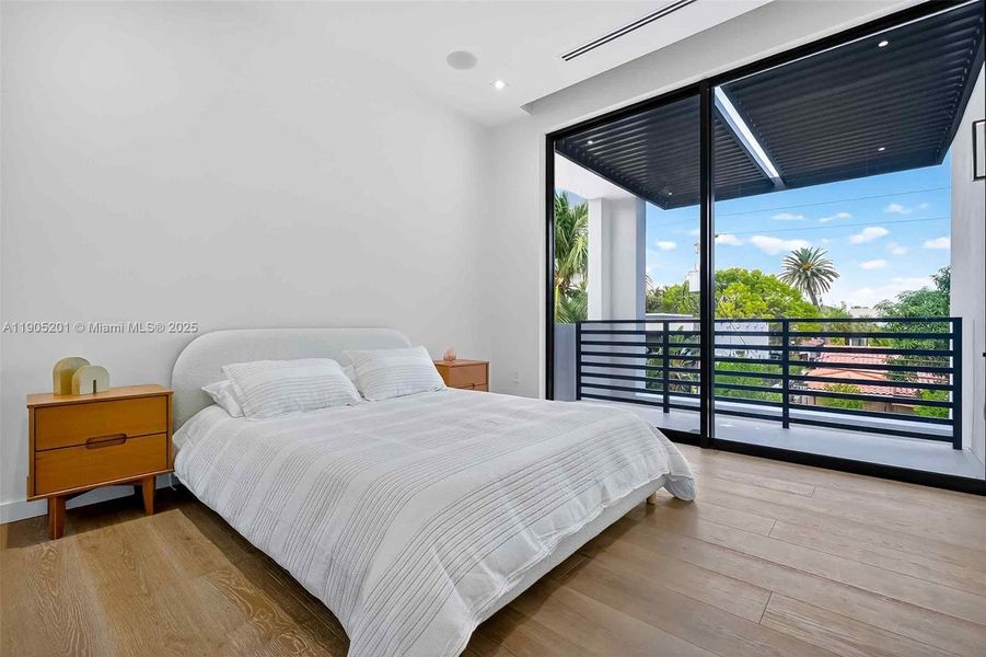 Furnished interior view inside a new home in , Miami Beach (Image 8). Furnished interior view inside a new home in , Miami Beach (Image 8).