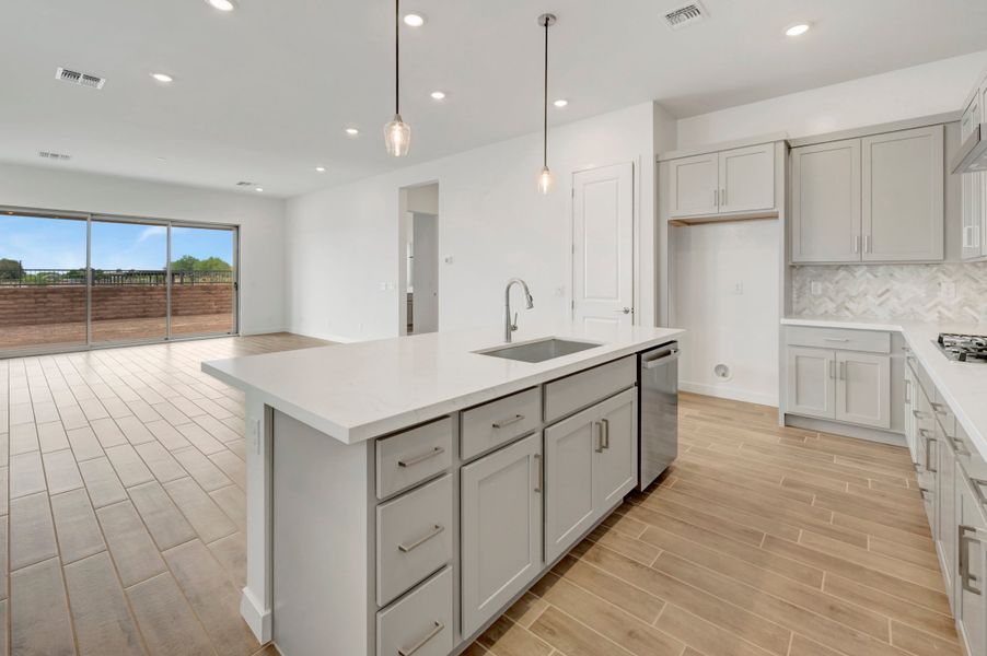 Furnished interior view inside a new home in Terraza, San Tan Valley (Image 11).