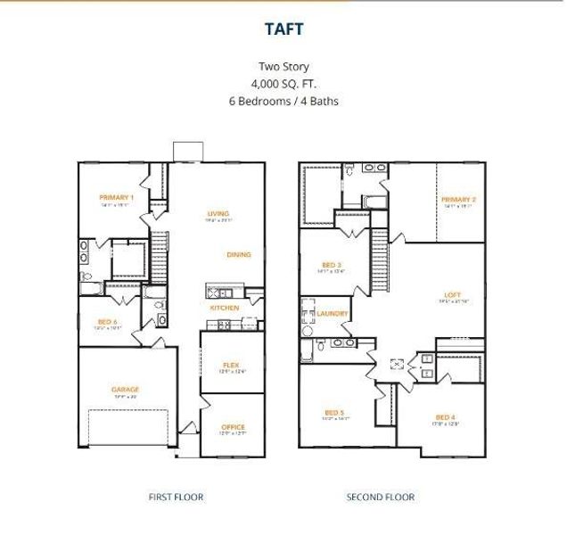 Taft Floor Plan Taft Floor Plan
