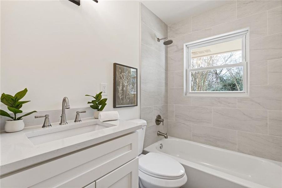 Furnished interior view inside a new home in , Marietta (Image 17).