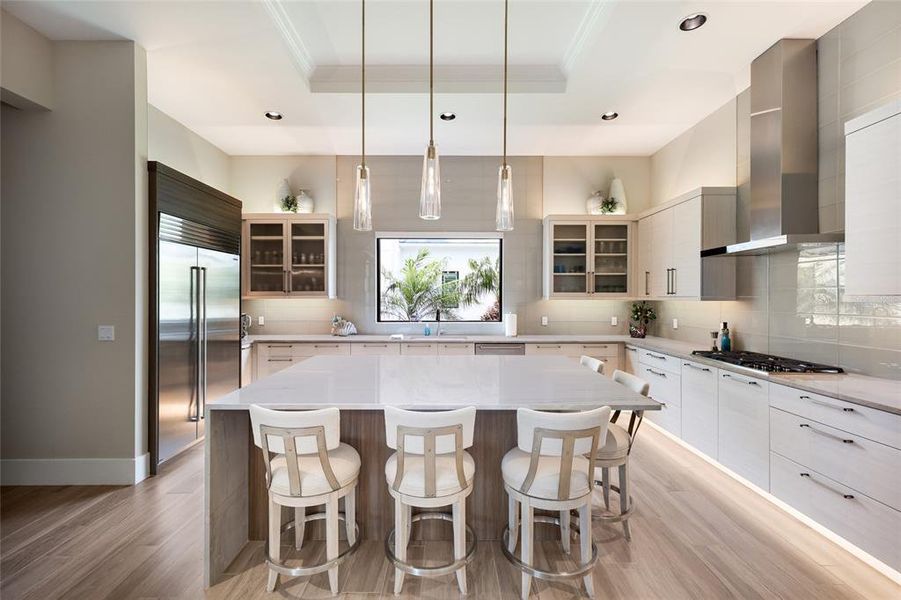 Furnished interior view inside a new home in , Palmetto (Image 14).
