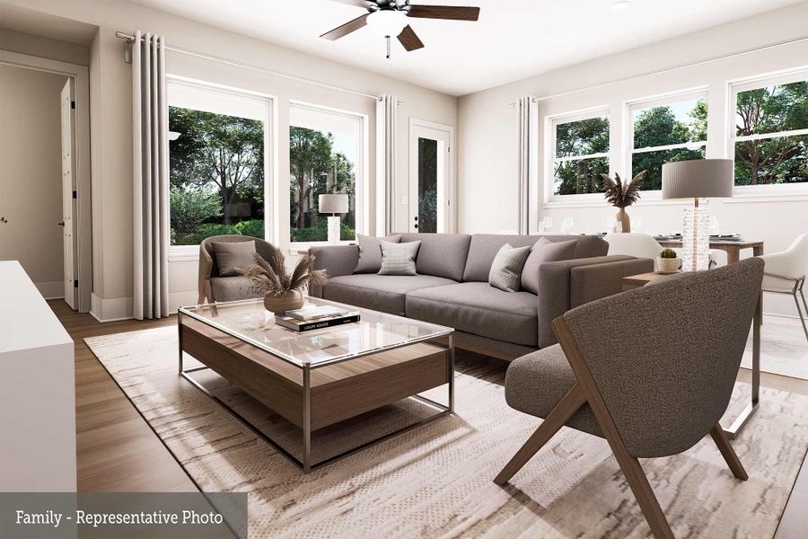 The Poppy - Family Room