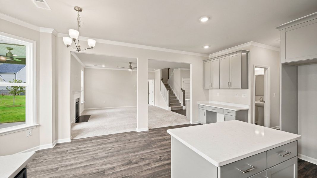 Furnished interior view inside a new home in Wildwood, Covington (Image 4).