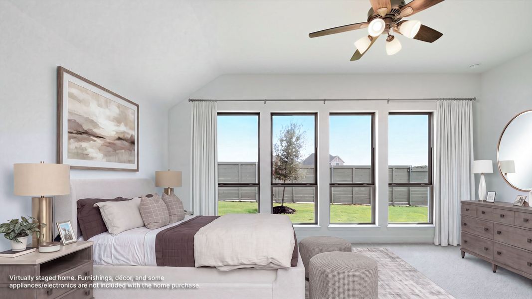 Furnished interior view inside a new home in Ramble, Celina (Image 10).