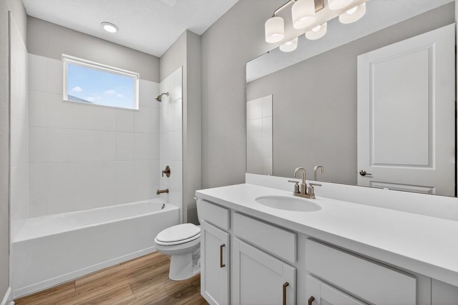 Furnished interior view inside a new home in Headwaters at Lofton Creek, Yulee (Image 14).