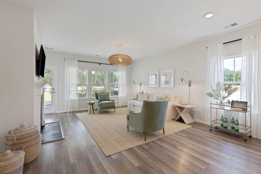 Furnished interior view inside a new home in Carnes Crossroads, Summerville (Image 5).