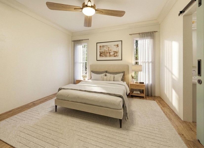 Furnished interior view inside a new home in , Summerville (Image 8). Furnished interior view inside a new home in , Summerville (Image 8).