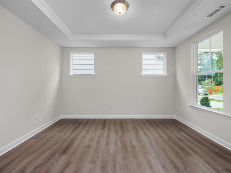 Representative unfurnished interior of a home built from the The Aspen by Davidson Homes LLC in Sage on North Main, Wake Forest (Image 17).