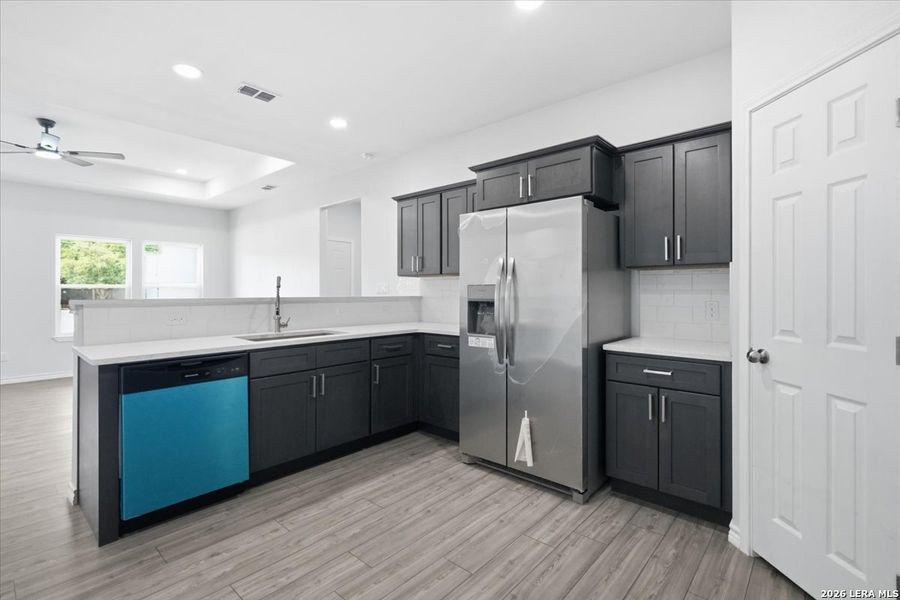 Furnished interior view inside a new home in , Beeville (Image 10).