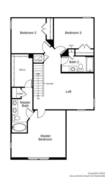 2D floor plan layout of this home in Medina Crossing, Von Ormy, TX (Image 3). 2D floor plan layout of this home in Medina Crossing, Von Ormy, TX (Image 3).