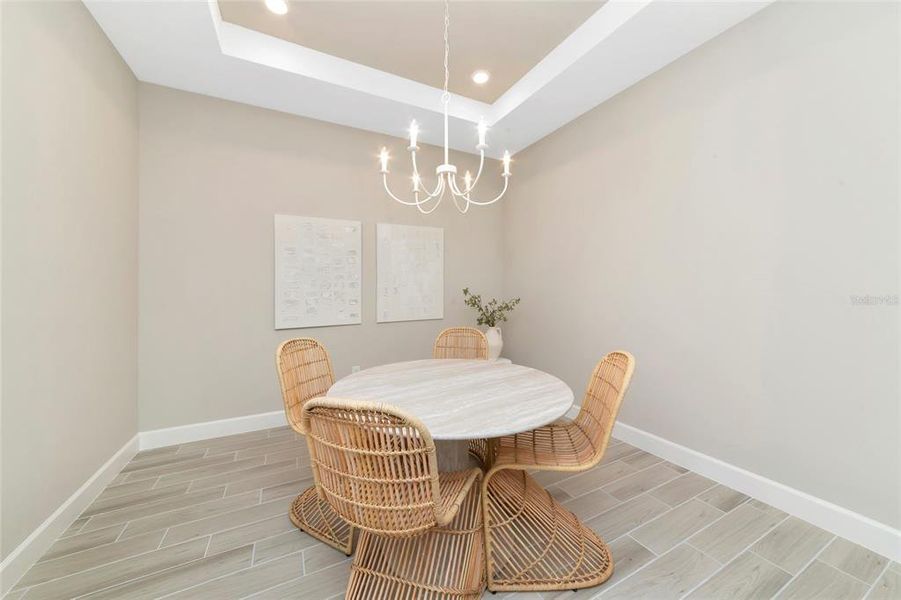 Furnished interior view inside a new home in , Sarasota (Image 35).