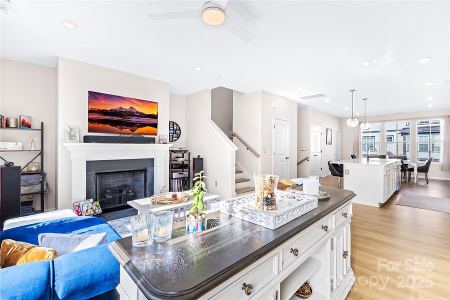 Furnished interior view inside a new home in Parkside Commons, Davidson (Image 15). Furnished interior view inside a new home in Parkside Commons, Davidson (Image 15).