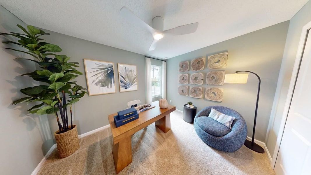 Representative furnished interior of a home built from the Avery by Mattamy Homes in Egret Creek, Jacksonville (Image 14).