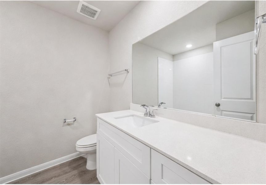 Furnished interior view inside a new home in , La Marque (Image 11).