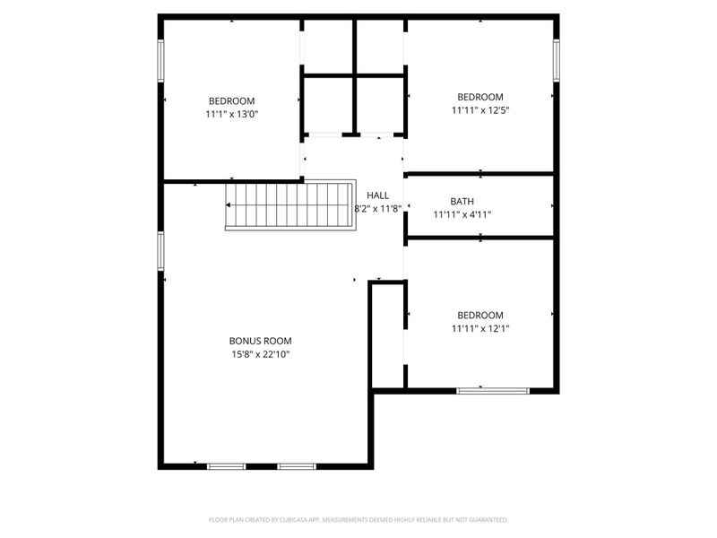 2D floor plan layout of this home in Mavera, Conroe, TX (Image 6).