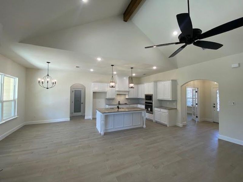 Furnished interior view inside a new home in , Springtown (Image 9). Furnished interior view inside a new home in , Springtown (Image 9).