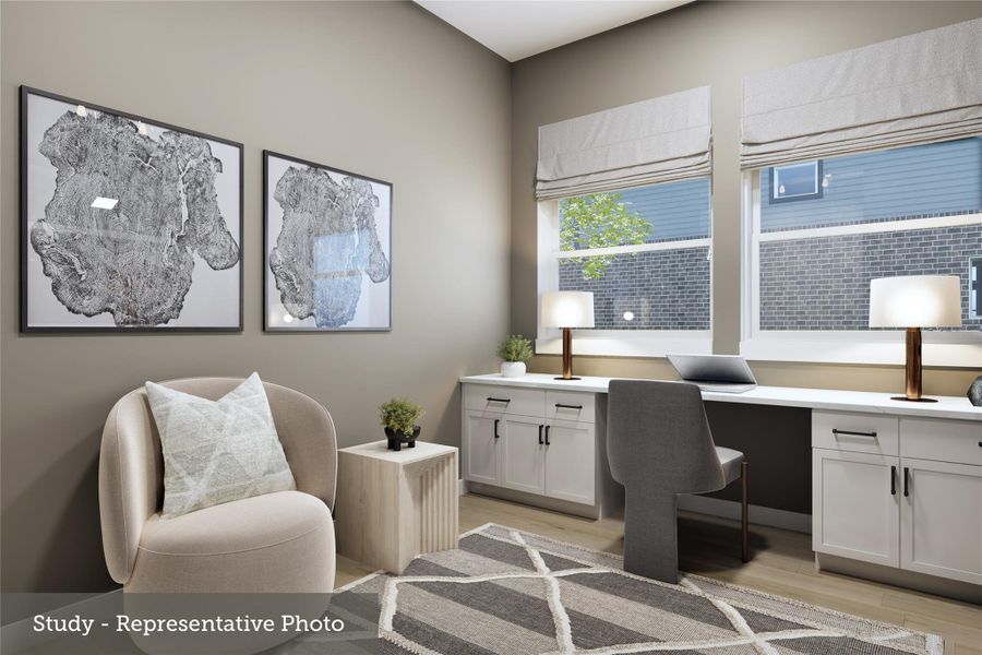 Furnished interior view inside a new home in The Woodlands Hills - Reserve Collection, Willis (Image 13). Furnished interior view inside a new home in The Woodlands Hills - Reserve Collection, Willis (Image 13).