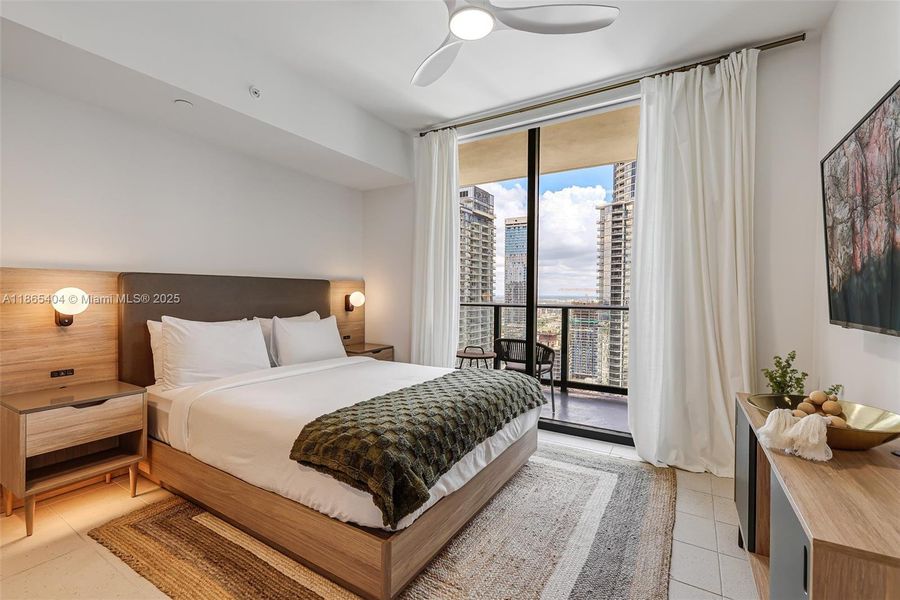 Furnished interior view inside a new home in , Miami (Image 36). Furnished interior view inside a new home in , Miami (Image 36).