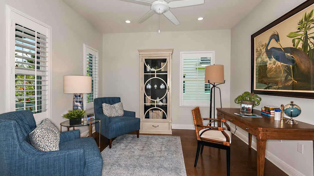 Furnished interior view inside a new home in Windward, Lakewood Ranch (Image 11). Furnished interior view inside a new home in Windward, Lakewood Ranch (Image 11).