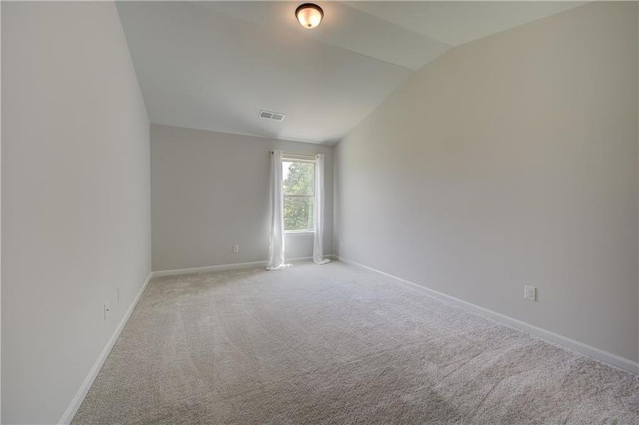 Spacious, unfurnished interior of a new home in Traditions at Crystal Lake, Hampton (Image 23). Spacious, unfurnished interior of a new home in Traditions at Crystal Lake, Hampton (Image 23).