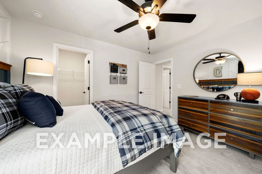 Representative furnished interior of a home built from the The Hickory B by Davidson Homes LLC in Cedar Farms, Winder (Image 40).