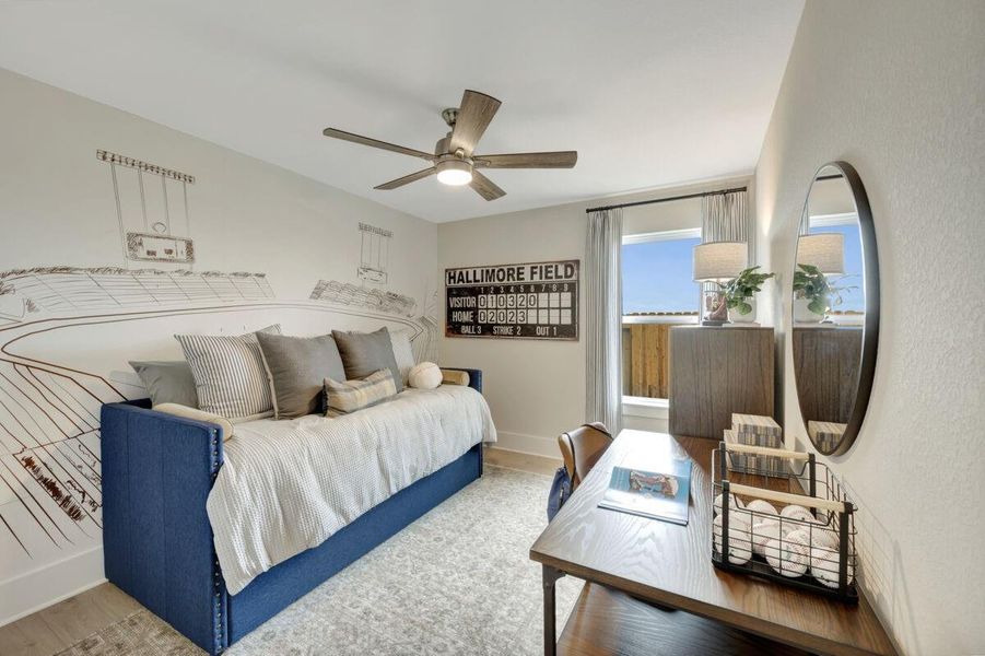 Furnished interior view inside a new home in Sorella, Tomball (Image 3).