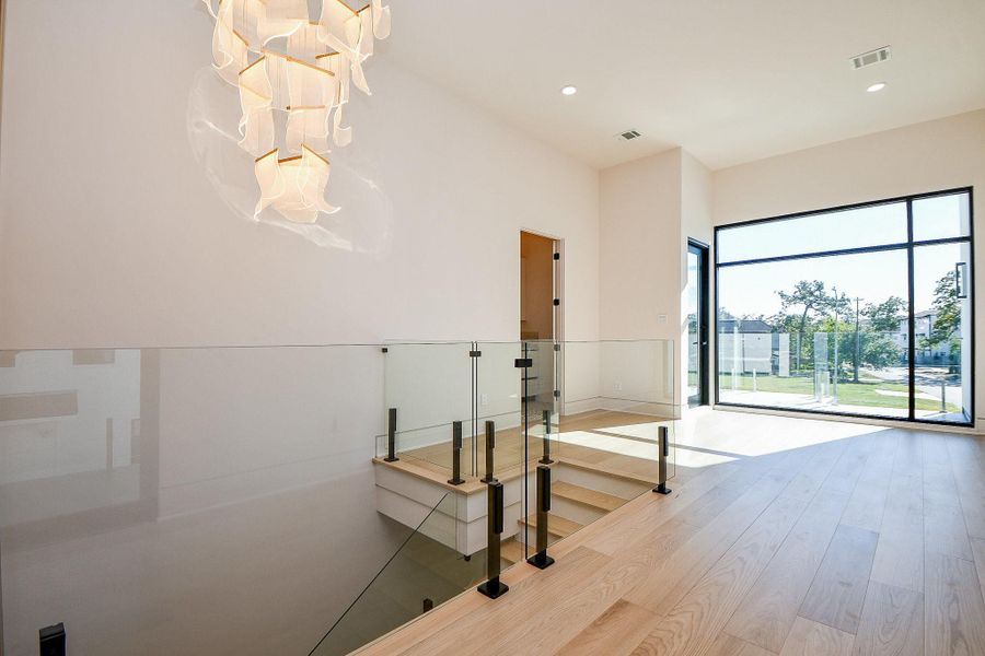 Furnished interior view inside a new home in , Houston (Image 33).