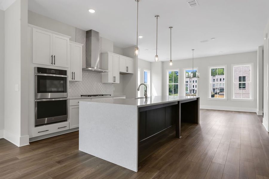 Furnished interior view inside a new home in Echo Park, Suwanee (Image 7).