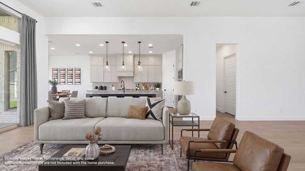 Furnished interior view inside a new home in Ramble, Celina (Image 6).