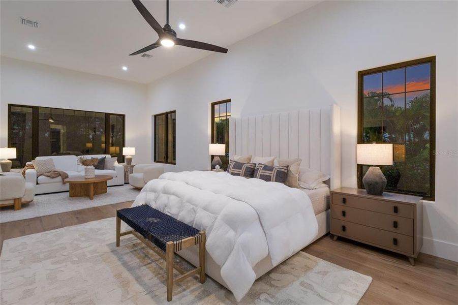 Furnished interior view inside a new home in , Sarasota (Image 16).