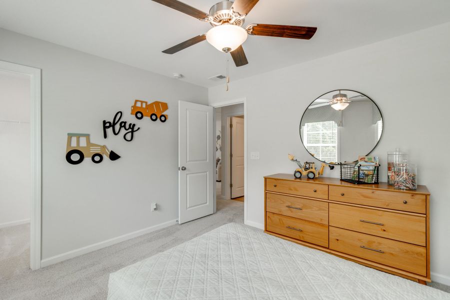 Furnished interior view inside a new home in Central Creek, Goose Creek (Image 24).