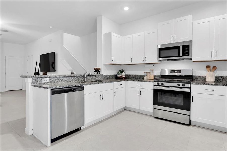 Furnished interior view inside a new home in , New Port Richey (Image 13).